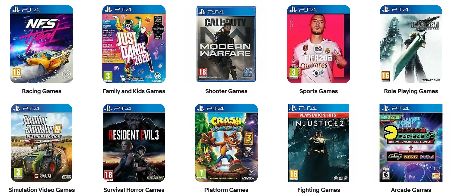 PS4 GAMES
