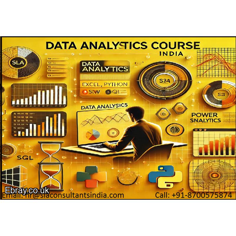 Data Analytics Training Course in Delhi, 110003 - "New Year Offer 2025" Free Tableau and "Data Science Course" [with Google Certificates] @ {SLA Consultants} "100% Job Guarantee"