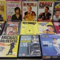 101 x Stand Up Comedy DVD Joblot - Peter Kay Russel Howard Ricky Gervais post to uk only