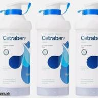 Cetraben Emollient Cream Relieves Dry Skin Eczema 500g Pack Of 3 Brand New