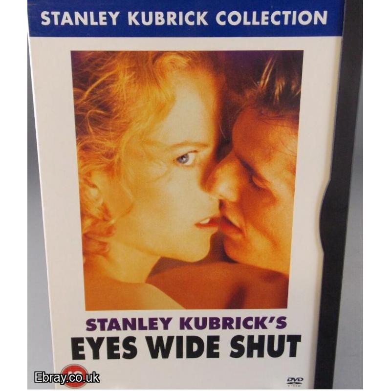 EYES WIDE SHUT DVD   FREE UK POST WE SHIP WORLDWIDE  LQQK NOW! VERY RARE DVD