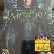 ARROW THE COMPLETE FIRST SEASON DVD BOXSET BRAND NEW SEALED FREE UK DELIVERY LQQK NOW!