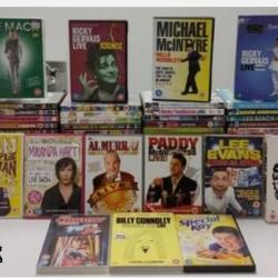 101 x Stand Up Comedy DVD Joblot - Peter Kay Russel Howard Ricky Gervais post to uk only