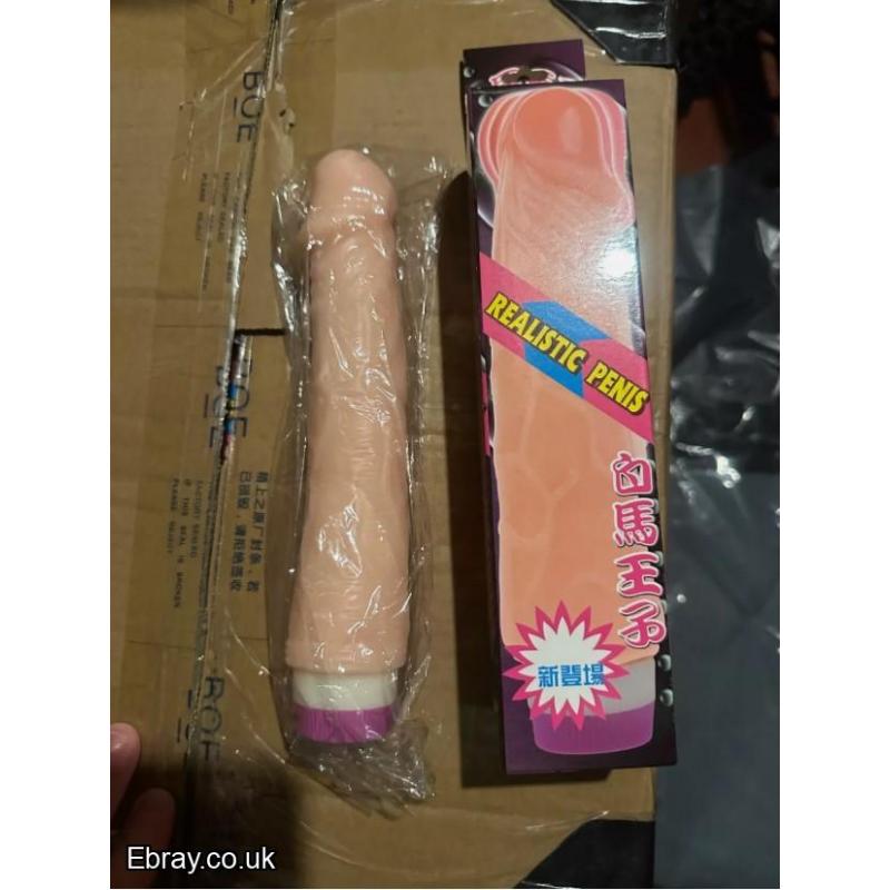 1X LADIES 7 INCH REALISTIC VIBRATOR DILDO BRAND NEW BOXED  POST TO UK ONLY LQQK NOW! £3.99 EACH CHEAP