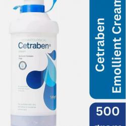 Cetraben Emollient Cream Relieves Dry Skin Eczema 500g Pack Of 3 Brand New