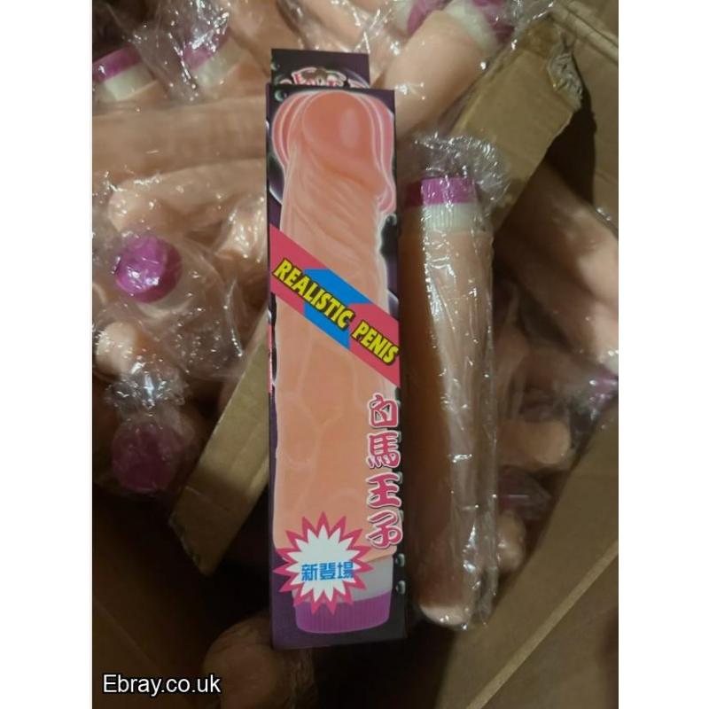 1X LADIES 7 INCH REALISTIC VIBRATOR DILDO BRAND NEW BOXED  POST TO UK ONLY LQQK NOW! £3.99 EACH CHEAP