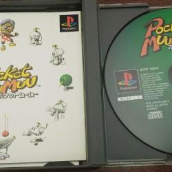 Pocket MuuMuu. PS1 Japan import. UK seller. VERY RARE GAME Complete with manual and stickers