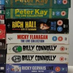 101 x Stand Up Comedy DVD Joblot - Peter Kay Russel Howard Ricky Gervais post to uk only