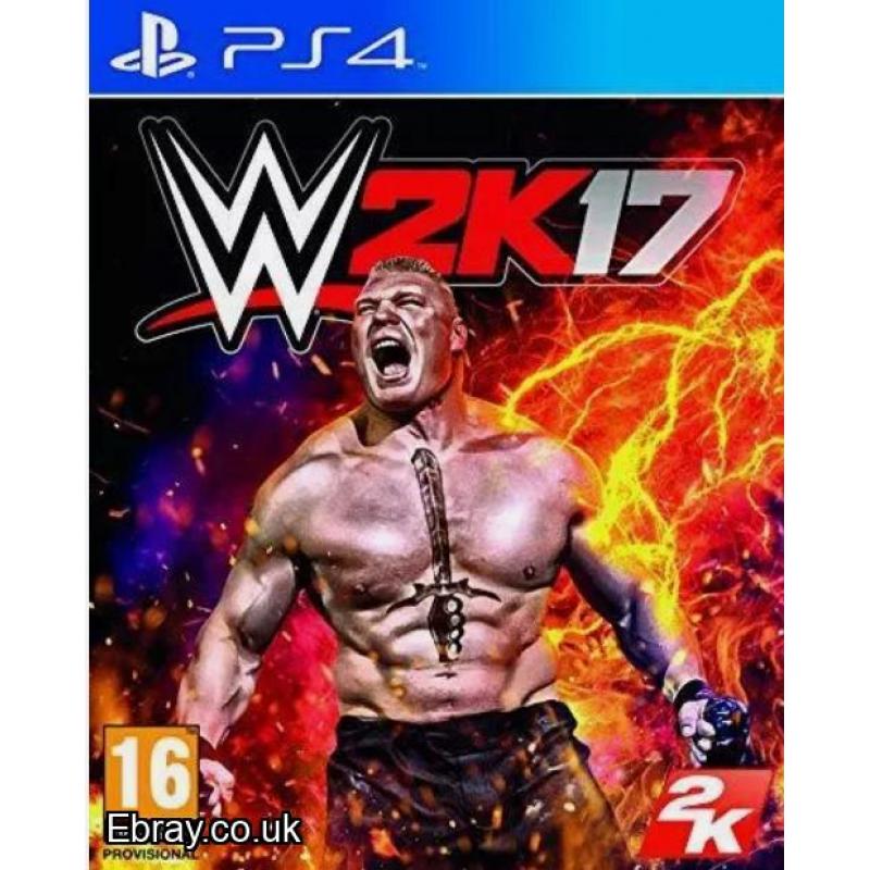 PS4 W2K17  NICE CLEAN DISC FREE UK POST REGISTER TO BUY THIS GAME TODAY CAN SHIP WORLDWIDE LQQK NOW! ONLY £9.99 CHEAPEST PS4 GAME ONLINE!