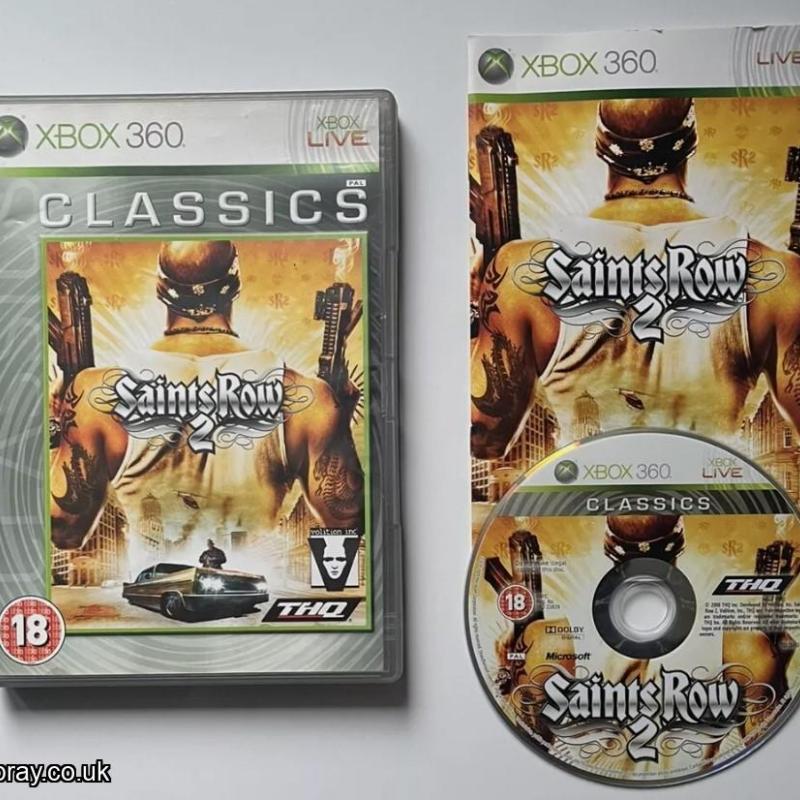 Classics [Xbox 360] SAINTS ROW 2   GAME  FREE UK POST ONLY WE SHIP WORLDWIDE