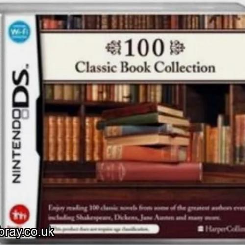 NINTENDO DS 100 CLASSIC BOOK COLLECTION SHAKESPEARE DICKENS AUSTEN BRAND NEW SEALED FREE UK POST BUYNOW!