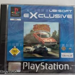 PS1 The Dukes of Hazzard: Racing for Home for Playstation 1  Brand New Sealed cheapest ps1 game online Buynow Register Today! £25.99 only