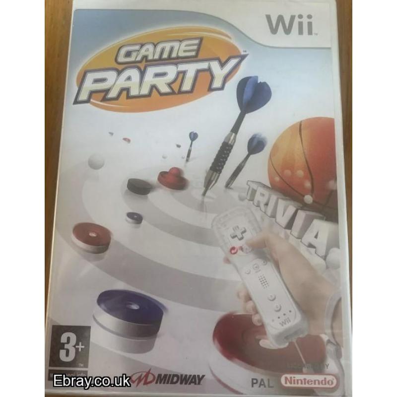 WII GAMES BUNDLE 6 BRAND NEW SEALED GAMES SOME RARE GAMES SEE IMAGES FOR TITLES FAST UK POST ONLY ONLY £5.99 EACH + POST REGISTER TO BUY THESE GREAT GAMES TODAY!