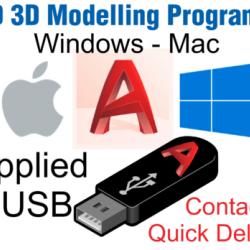 3D CAD ENGINEERING MODELING Programme - Windows + Mac