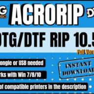 AcroRIP 10.5 - DTG UV RIP - Windows - Dongle Free