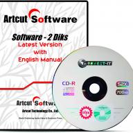 Artcut Software 2009 Vinyl Cutter Plotter Pro Sign Making with English Manual - Create Refine Roland