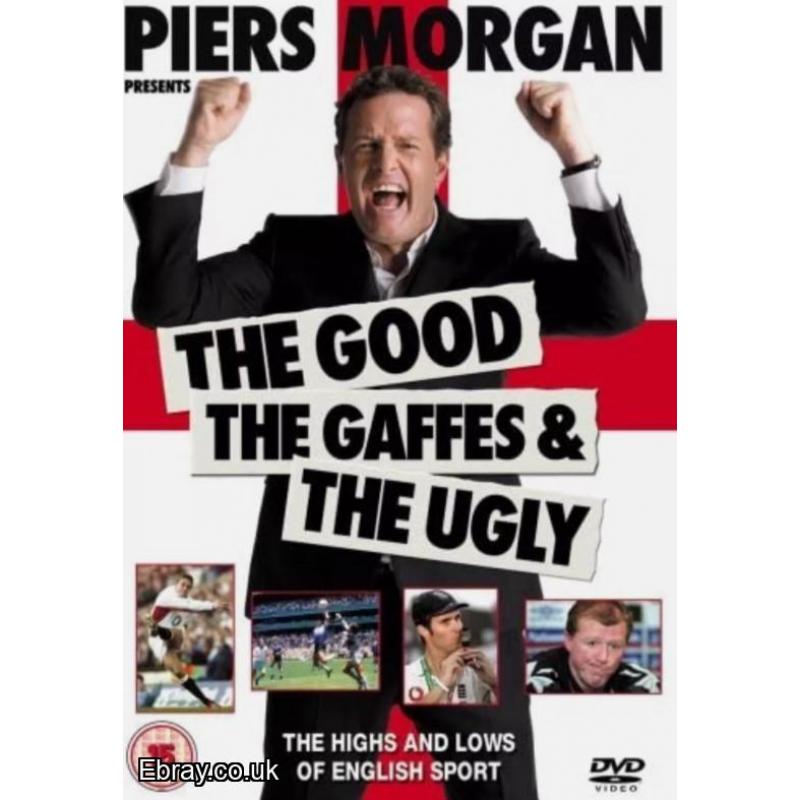 DVD - *New & Sealed* Piers Morgan The Good The Gaffes & The Ugly FREE UK POST!