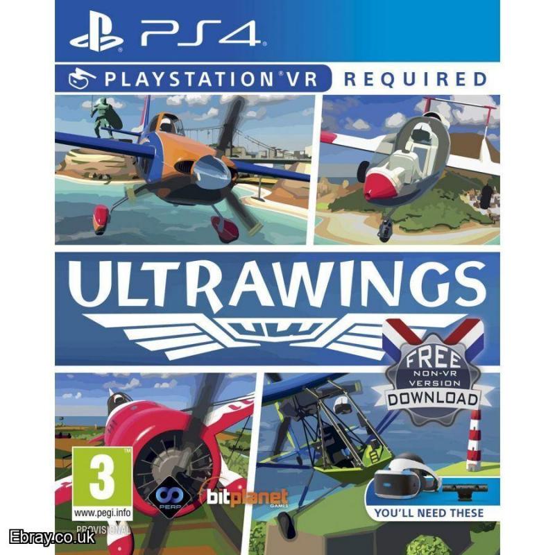 ULTRAWINGS PS4 BRAND NEW SEALED FREE UK DELIVERY BUYNOW WHY WATCH THE LISTING WHEN YOU CAN BUY THE GAME ONLY £10.99 CHEAPEST GAME ONLINE