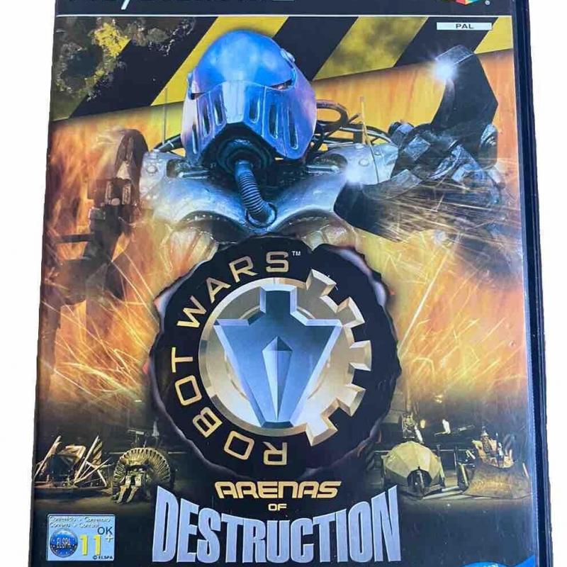 PS2 ROBOT WARS ARENAS DESTRUCTION  BRAND NEW SEALED FREE UK POST CHEAPEST VIDEO GAMES ONLINE WE SHIP WORLDWIDE ONLY £19.99 CHEAPEST GAME ONLINE CHEAPER THAN EBAY