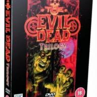 EVIL DEAD TRILOGY 4 DISC DVD BOXSET JUST IN TIME FOR HALLOWEEN TO SCARE YOUR FAMILY TO DEATH VERY RARE BOXSET