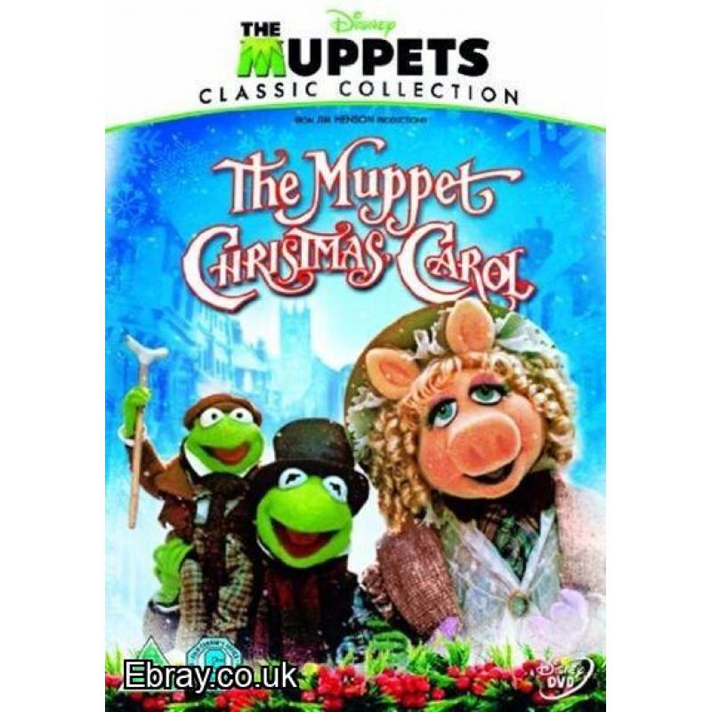 THE MUPPET CHRISTMAS CAROL THE MUPPETS CLASSIC COLLECTION DISNEY DVD NEW SEALED POSTED TOO UK  FREE POST LQQK NOW REGISTER TOO BUY THESE AMAZING RARE DVD TITLES