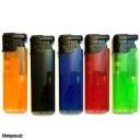 x10   FLAMEJACK Jet WINDPROOF Lighters Set TRANSPARENT Design Gas Refillable BRAND NEW FREE UK POST