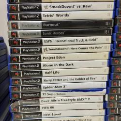 85 PS2 GAMES WHOLESALE GREAT FOR RESALE OR TO PLAY SELLING TO CLEAR