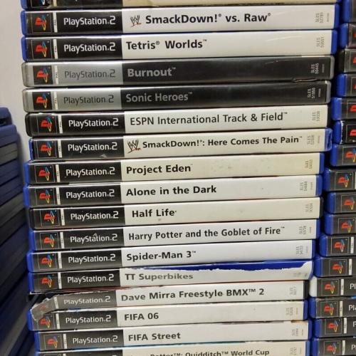 85 PS2 GAMES WHOLESALE GREAT FOR RESALE OR TO PLAY SELLING TO CLEAR