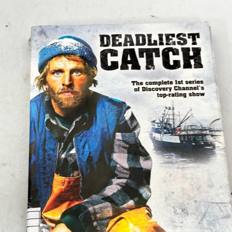 DEADLEST CATCH 3 DVD BOXSET SERIES 1 VERY RARE FIND BRAND NEW SEALED FAST UK DELIVERY