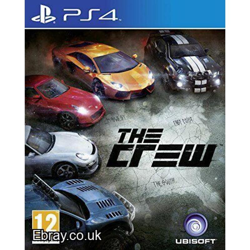 THE CREW  PS4 BRAND NEW SEALED FREE UK POST CHEAPEST VIDEO GAMES ONLINE WE SHIP WORLDWIDE ONLY £12.99