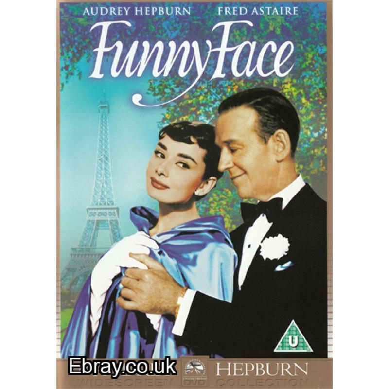 FUNNY FACE AUDREY HEPBURN &FRED ASTAIRE DVD BRAND NEW SEALED FREE UK POST WE POST WORLDWIDE