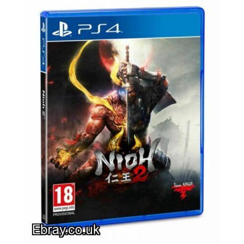 NIOH 2  PS4 BRAND NEW SEALED FREE UK POST CHEAPEST VIDEO GAMES ONLINE WE SHIP WORLDWIDE ONLY £12.99