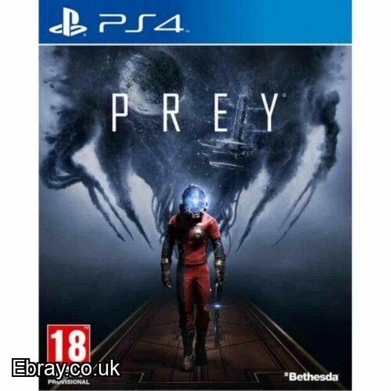 PREY PS4 BRAND NEW SEALED CHEAPEST PS4 GAME ONLINE FREE UK POST WE SHIP WORLDWIDE ONLY £9.99