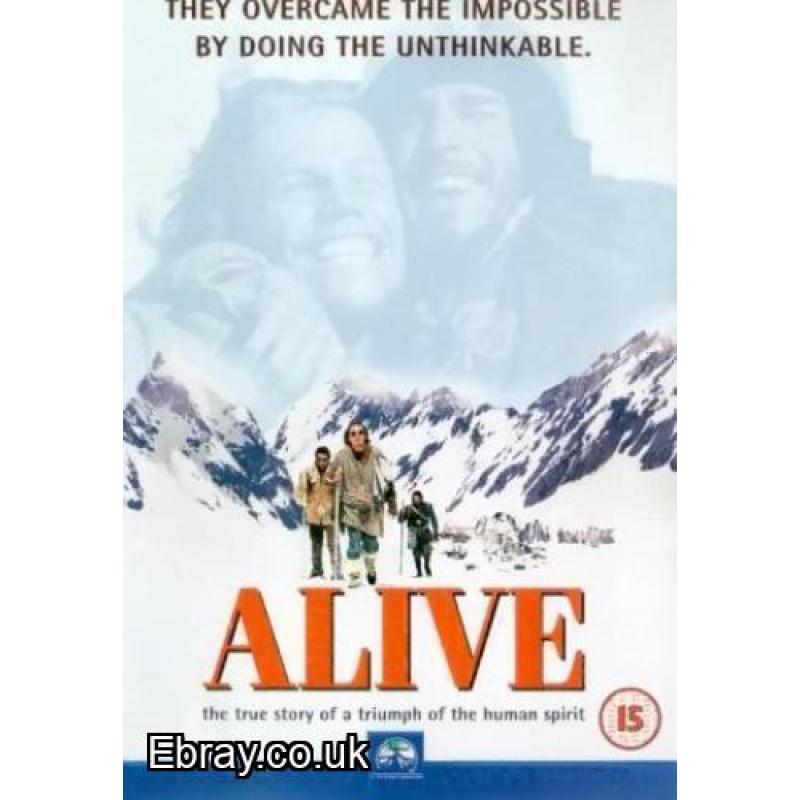 ALIVE DVD FREE UK POST WE SHIP WORLDWIDE DVD LQQK NOW! ONLY £5.49