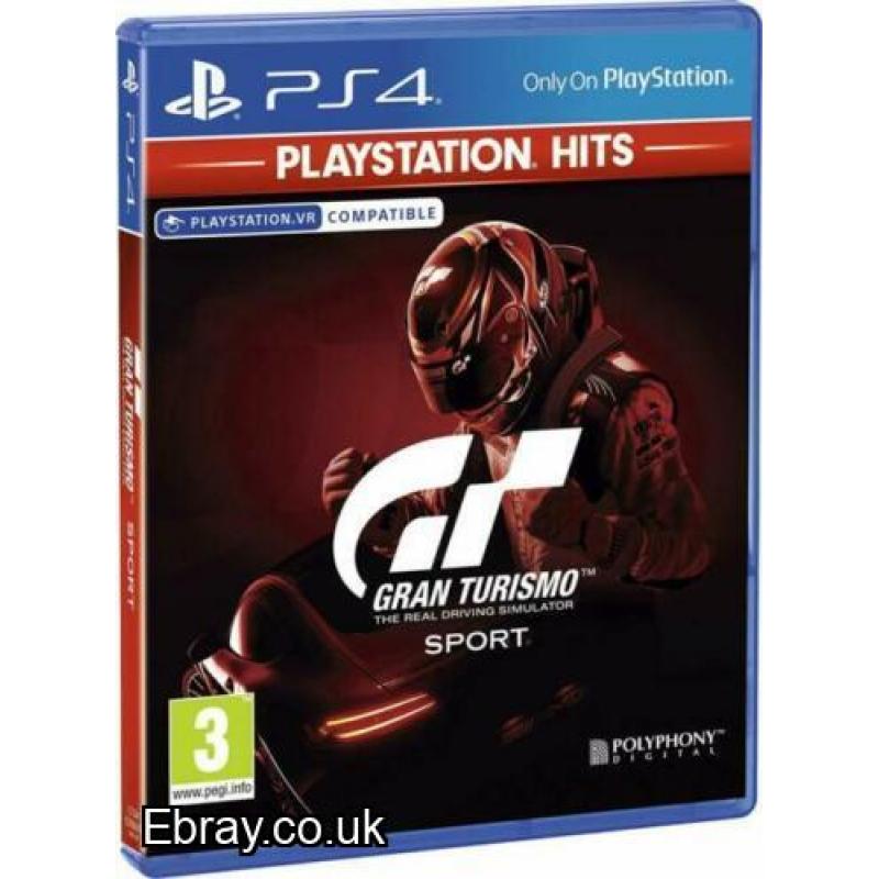 GRAN TURISMO SPORT PS4 BRAND NEW SEALED CHEAPEST PS4 GAME ONLINE FREE UK POST WE SHIP WORLDWIDE ONLY £12.99