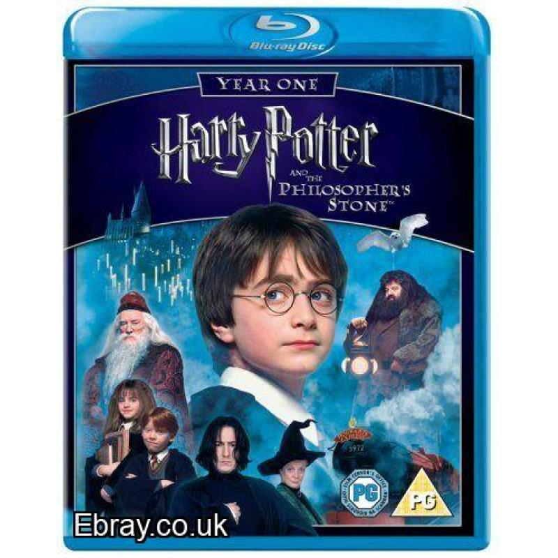 HARRY POTTER AND THE PHILOSOPHERS STONE YEAR ONE  BLURAY FAST FREE UK POST