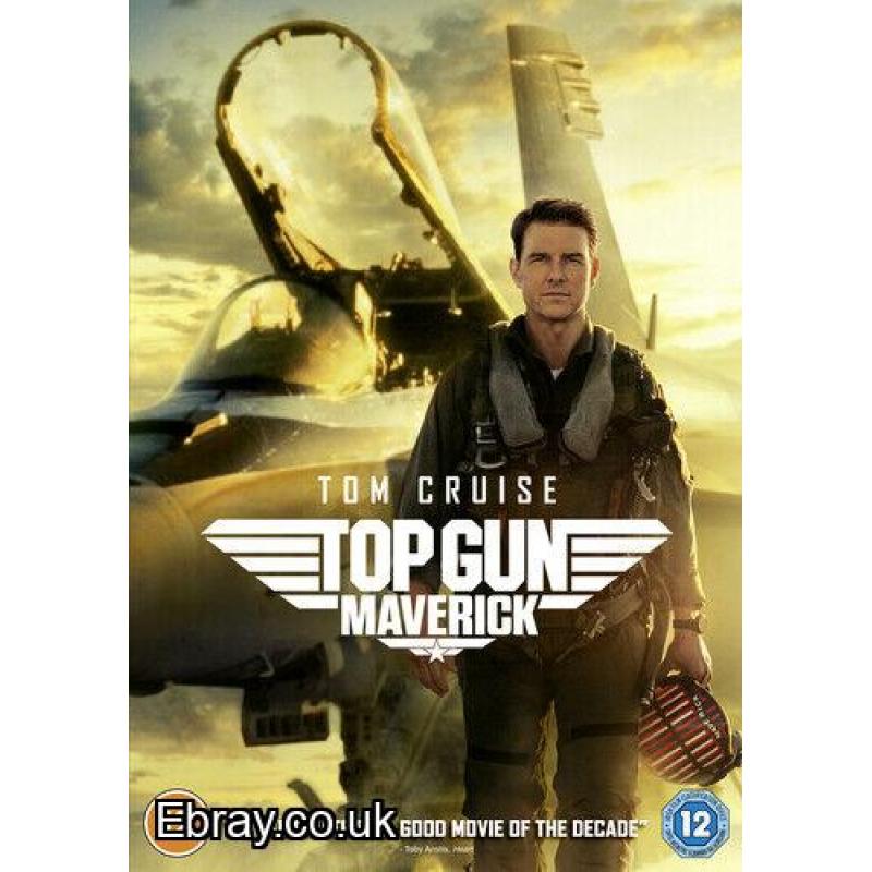 TOPGUN MAVERICK DVD FREE UK POST WE SHIP WORLDWIDE DVD LQQK NOW!