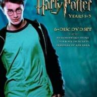 HARRY POTTER YEARS 1-3 6 DISC  DVD  PHILOSOPHERS STONE CHAMBER OF SECRETS PRISONER OF AZKARAN BOXSET BRAND NEW SEALED ONLY £2.99 + £3.49 POST CHEAPEST HARRY POTTER BOXSET ON THE INTERNET