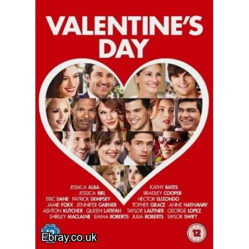 Valentine's Day [DVD] [2010] - BRAND NEW & SEALED RARE DVD CHEAPEST PRICES ONLINE FOR NEW SEALED DVDS Ebray.co.uk only £3.49 with FREE UK POST WE ALSO SHIP WORLDWIDE! REGISTER FREE TO BUY THIS DVD ?