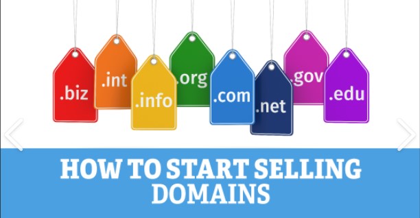 how to start selling domains